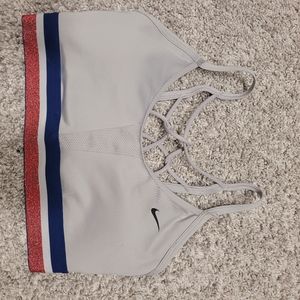 Red White and Blue Nike Sports Bra